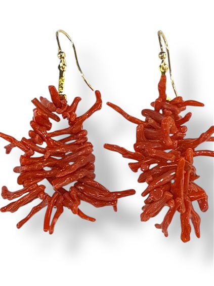 Pendientes Mandile 1922 Mujer Coralli in Plata Corallo 2K64185 - 2K64185